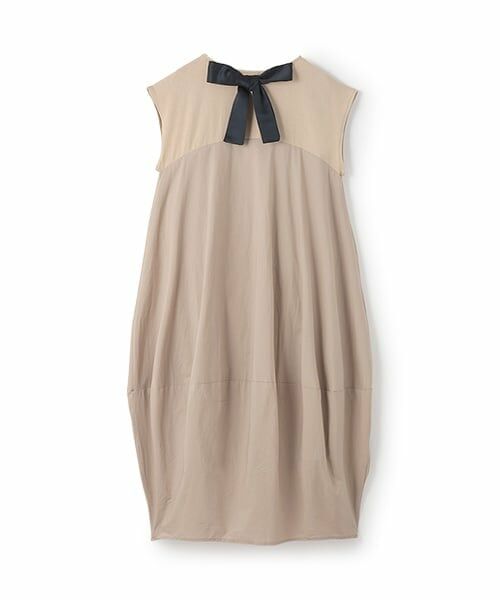 petit main LIEN / プティマイン リアン ミニ丈・ひざ丈ワンピース | 【リンク】バルーンワンピース | 詳細4