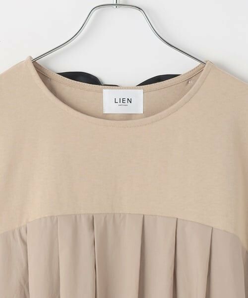 petit main LIEN / プティマイン リアン ミニ丈・ひざ丈ワンピース | 【リンク】バルーンワンピース | 詳細5