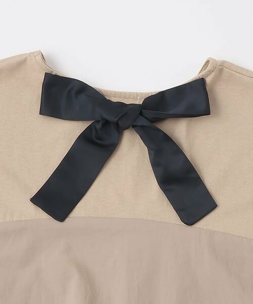 petit main LIEN / プティマイン リアン ミニ丈・ひざ丈ワンピース | 【リンク】バルーンワンピース | 詳細9