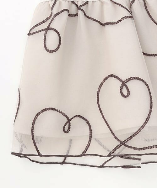 petit main LIEN / プティマイン リアン その他トップス | 【リンク】チェーン刺しゅうチュールチュニック | 詳細8