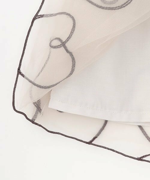 petit main LIEN / プティマイン リアン その他トップス | 【リンク】チェーン刺しゅうチュールチュニック | 詳細9