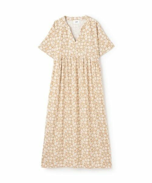 petit main LIEN / プティマイン リアン ミニ丈・ひざ丈ワンピース | 【親子リンク】総柄ロングワンピース | 詳細4