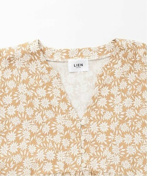 petit main LIEN / プティマイン リアン ミニ丈・ひざ丈ワンピース | 【親子リンク】総柄ロングワンピース | 詳細6