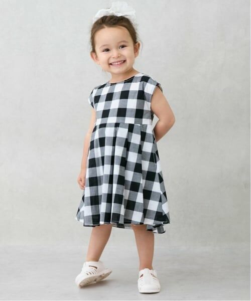 petit main LIEN / プティマイン リアン ミニ丈・ひざ丈ワンピース | 【親子リンク】アソートフレアワンピース | 詳細11