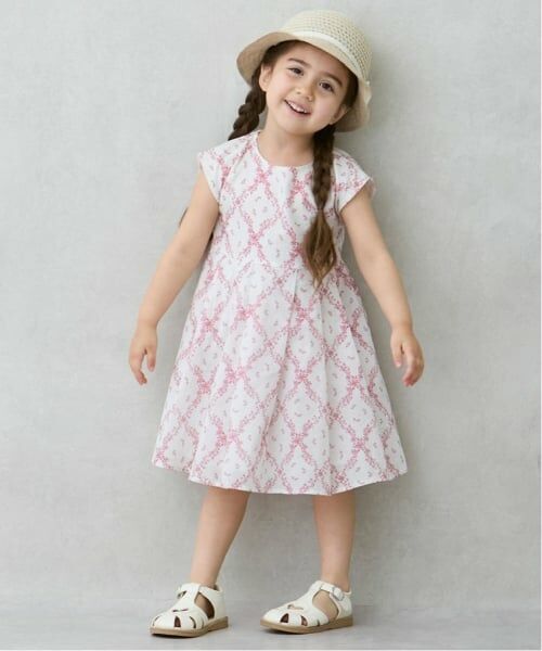 petit main LIEN / プティマイン リアン ミニ丈・ひざ丈ワンピース | 【親子リンク】アソートフレアワンピース | 詳細12