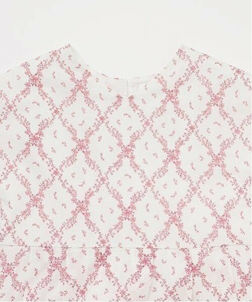 petit main LIEN / プティマイン リアン ミニ丈・ひざ丈ワンピース | 【親子リンク】アソートフレアワンピース | 詳細2