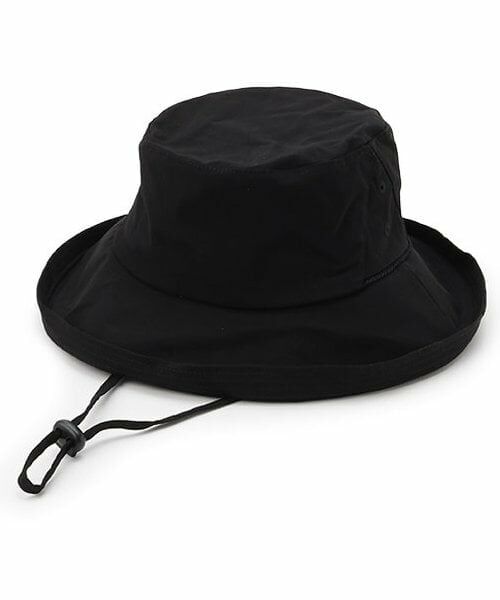 petit main LIEN / プティマイン リアン ハット | 【被る日傘】パラソルフォーマハット（黒）