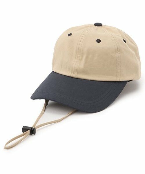 petit main LIEN / プティマイン リアン キャップ | バイカラーキャップ（紺）