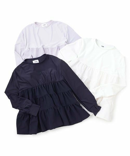 petit main LIEN / プティマイン リアン 水着・スイムグッズ | 【SWIM】【リンク】ティアードラッシュガード | 詳細10