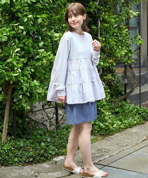 petit main LIEN / プティマイン リアン 水着・スイムグッズ | 【SWIM】【リンク】ティアードラッシュガード | 詳細3