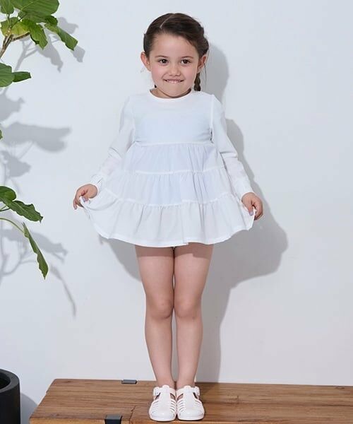 petit main LIEN / プティマイン リアン 水着・スイムグッズ | 【SWIM】【リンク】ティアードラッシュガード | 詳細4