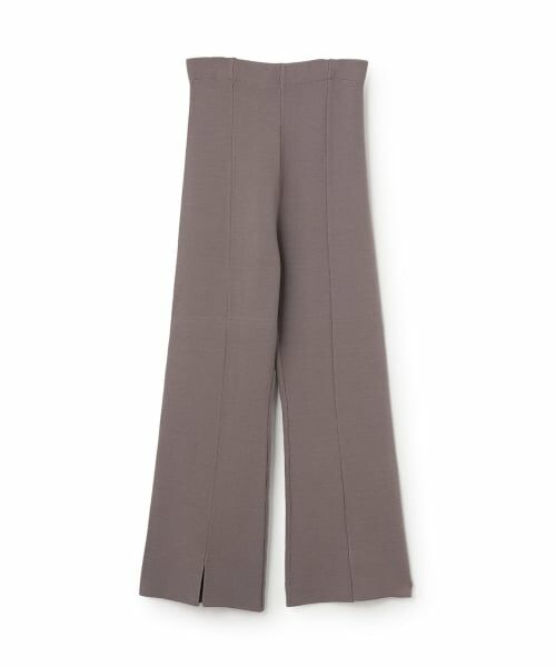 petit main LIEN / プティマイン リアン その他パンツ | 【親子リンク】ニットワイドパンツ（モカ茶）