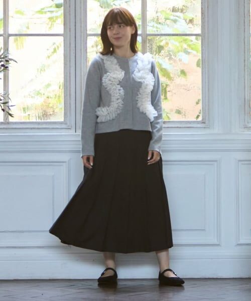 petit main LIEN / プティマイン リアン ミニ・ひざ丈スカート | 【親子リンク】プリーツスカート | 詳細1