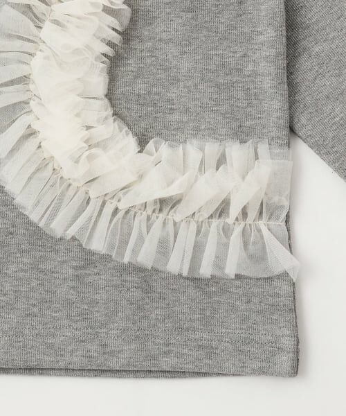 petit main LIEN / プティマイン リアン カーディガン・ボレロ | 【リンク】チュールフリルカットカーディガン | 詳細11