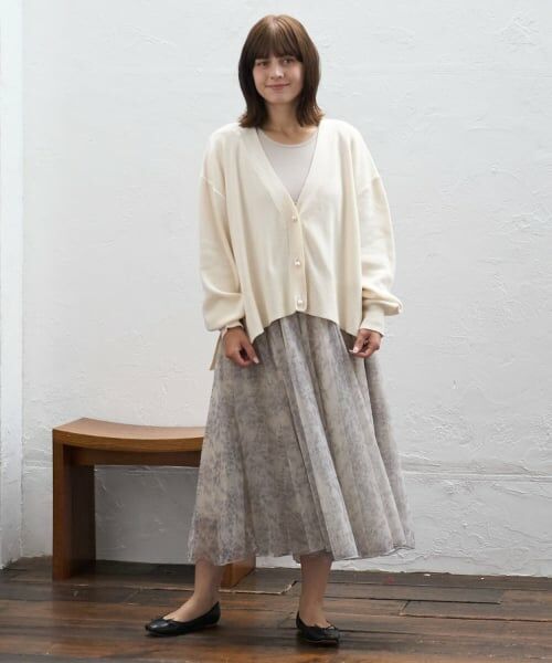 petit main LIEN / プティマイン リアン カーディガン・ボレロ | 【親子リンク】パールボタンニットカーディガン | 詳細4