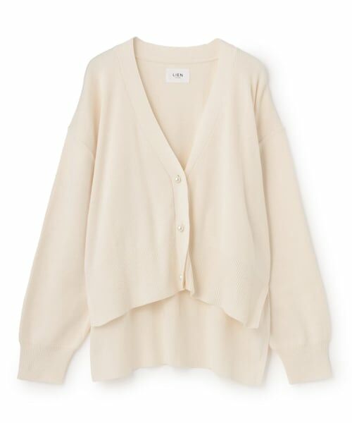 petit main LIEN / プティマイン リアン カーディガン・ボレロ | 【親子リンク】パールボタンニットカーディガン | 詳細6