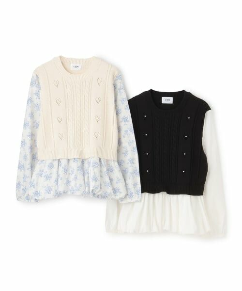 petit main LIEN / プティマイン リアン その他トップス | 【リンク】ベストドッキングチュニック | 詳細12