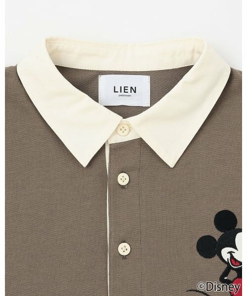 petit main LIEN / プティマイン リアン Tシャツ | 【Disney・リンク】ラガーTシャツ | 詳細2