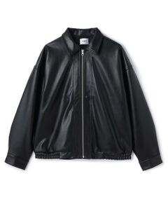 petit main LIEN / プティマイン リアン ブルゾン | 【親子リンク】合皮ジャケット