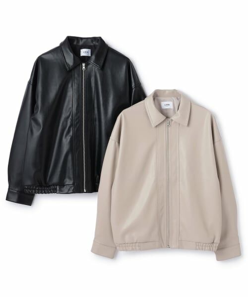 petit main LIEN / プティマイン リアン ブルゾン | 【親子リンク】合皮ジャケット | 詳細11