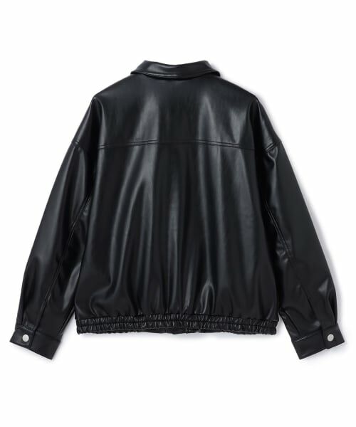 petit main LIEN / プティマイン リアン ブルゾン | 【親子リンク】合皮ジャケット | 詳細5