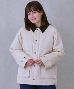 【親子リンク】ツイル中綿ダスターコート