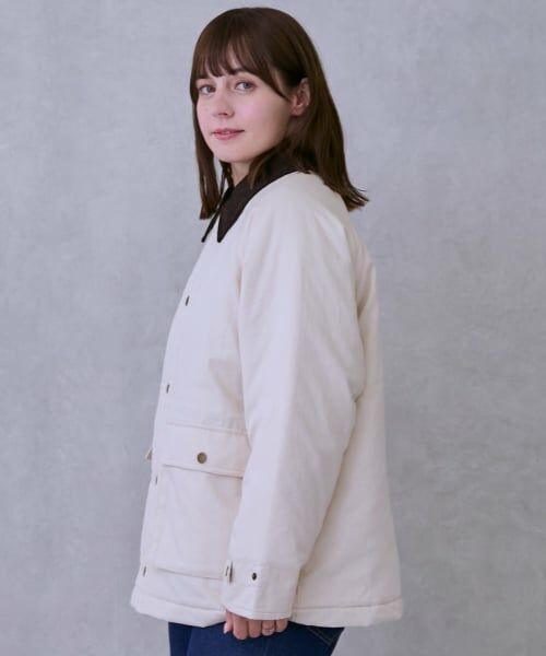 petit main LIEN / プティマイン リアン その他アウター | 【親子リンク】ツイル中綿ダスターコート | 詳細1