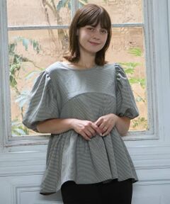 petit main LIEN / プティマイン リアン その他トップス | 【親子リンク】袖パフチュニック