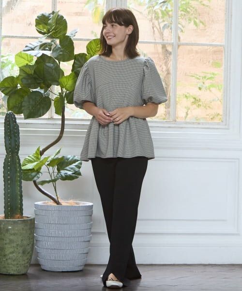 petit main LIEN / プティマイン リアン その他トップス | 【親子リンク】袖パフチュニック | 詳細3