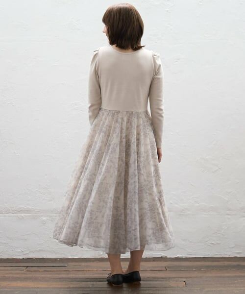 petit main LIEN / プティマイン リアン ミニ丈・ひざ丈ワンピース | 【リンク】フレアチュールワンピース | 詳細2