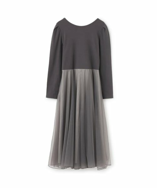 petit main LIEN / プティマイン リアン ミニ丈・ひざ丈ワンピース | 【リンク】フレアチュールワンピース | 詳細6