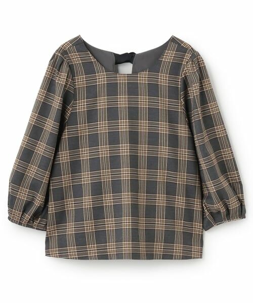 petit main LIEN / プティマイン リアン シャツ・ブラウス | 【親子リンク】前後2WAYプルオーバー | 詳細10