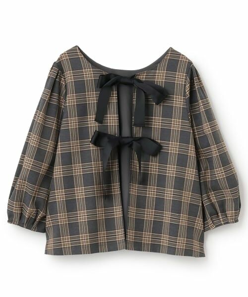 petit main LIEN / プティマイン リアン シャツ・ブラウス | 【親子リンク】前後2WAYプルオーバー | 詳細12