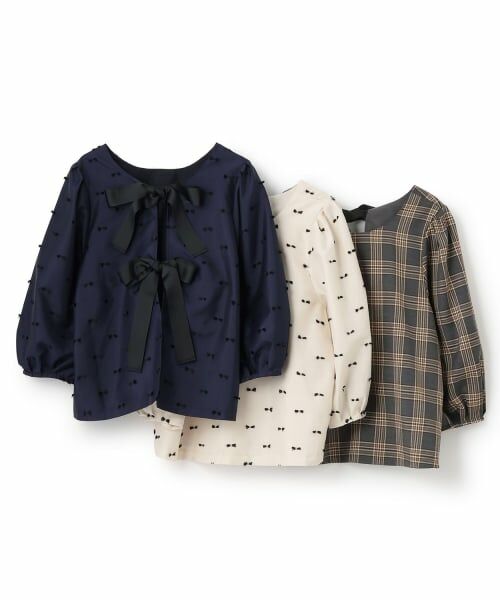 petit main LIEN / プティマイン リアン シャツ・ブラウス | 【親子リンク】前後2WAYプルオーバー | 詳細19