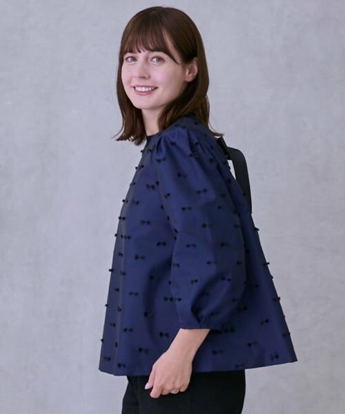 petit main LIEN / プティマイン リアン シャツ・ブラウス | 【親子リンク】前後2WAYプルオーバー | 詳細2