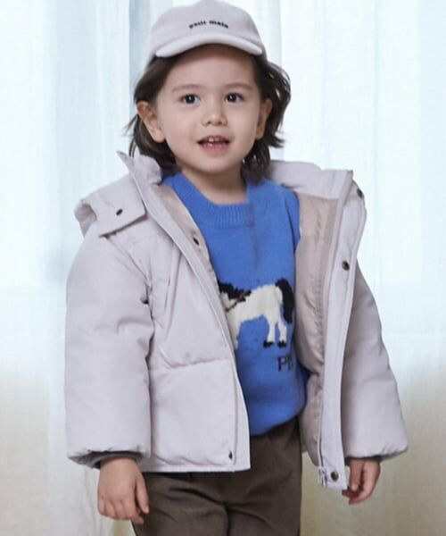 petit main LIEN / プティマイン リアン ブルゾン | 【親子リンク/撥水加工】モンスターダウンジャケット | 詳細9