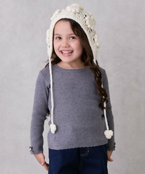 petit main LIEN / プティマイン リアン ニット・セーター | 【親子リンク/フワもちっと】リブニット | 詳細3
