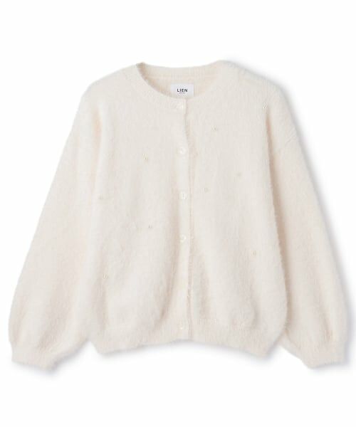 petit main LIEN / プティマイン リアン カーディガン・ボレロ | 【親子リンク】シャギーニットカーディガン | 詳細4
