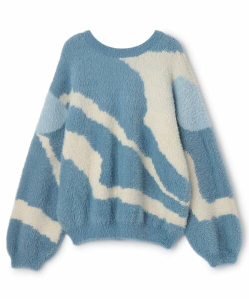 petit main LIEN / プティマイン リアン カーディガン・ボレロ | 【親子リンク】シャギーニット柄カーディガン | 詳細5