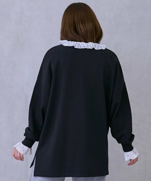 petit main LIEN / プティマイン リアン スウェット | 【親子リンク】レーストレーナー | 詳細1