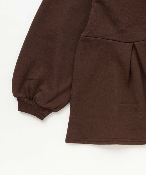 petit main LIEN / プティマイン リアン スウェット | 【裏起毛/リンク】リボン衿トレーナー | 詳細10