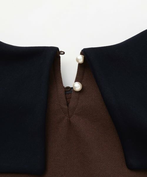 petit main LIEN / プティマイン リアン スウェット | 【裏起毛/リンク】リボン衿トレーナー | 詳細12