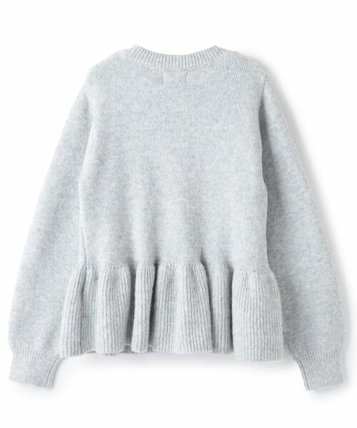 petit main LIEN / プティマイン リアン ニット・セーター | 【フワもちっと/リンク】お花パールニット | 詳細4