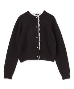petit main LIEN / プティマイン リアン カーディガン・ボレロ | 【親子リンク】レースカーディガン