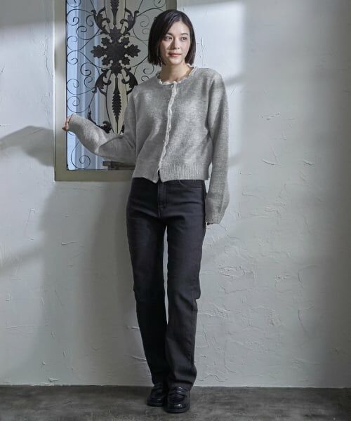 petit main LIEN / プティマイン リアン カーディガン・ボレロ | 【親子リンク】レースカーディガン | 詳細2