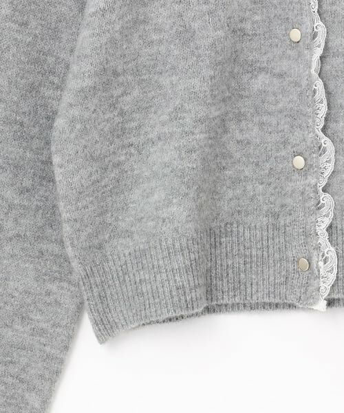 petit main LIEN / プティマイン リアン カーディガン・ボレロ | 【親子リンク】レースカーディガン | 詳細8