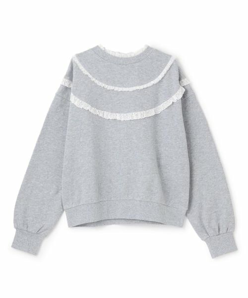 petit main LIEN / プティマイン リアン スウェット | 【親子リンク】ヨークレーストレーナー（トップ グレー）