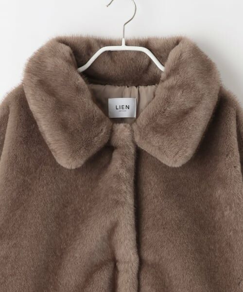 petit main LIEN / プティマイン リアン ブルゾン | 【親子リンク】フェイクファージャケット | 詳細12