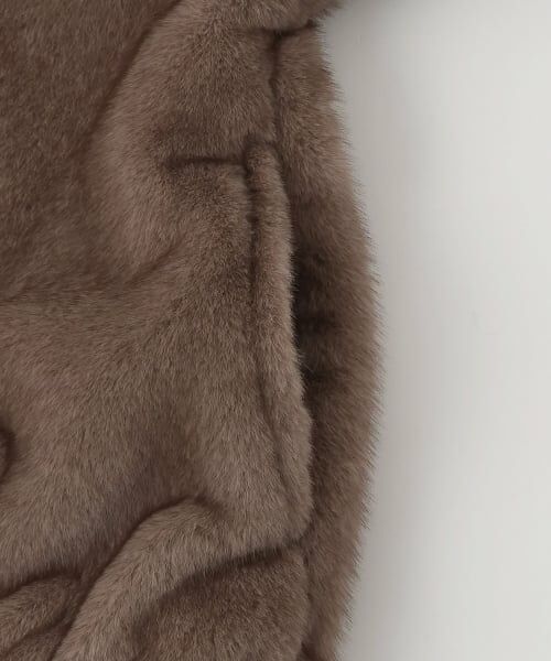 petit main LIEN / プティマイン リアン ブルゾン | 【親子リンク】フェイクファージャケット | 詳細13