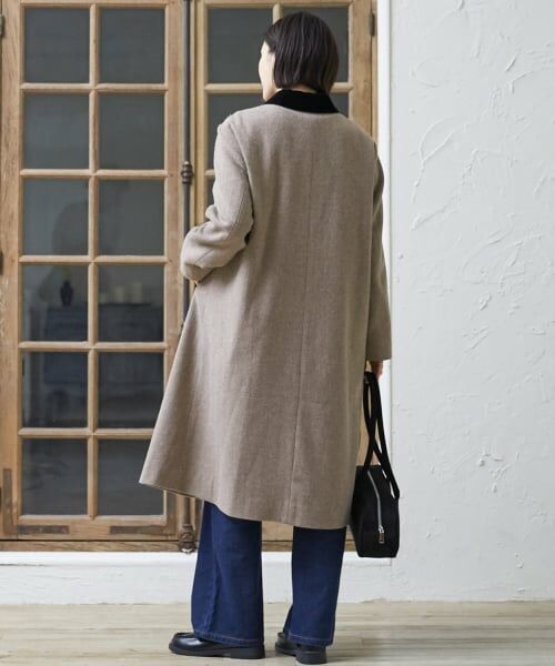 petit main LIEN / プティマイン リアン その他アウター | 【親子リンク】ダブルブレストコート | 詳細1